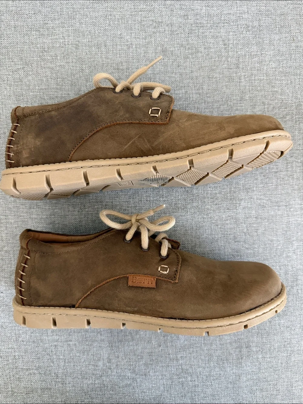 Born Men's Tan Suede Han Soledad Chukka Lace-Up Boots